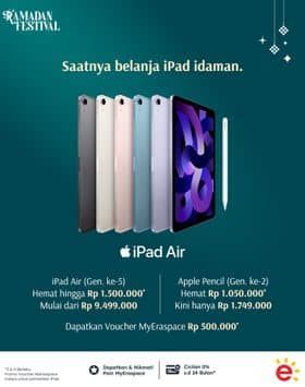 Promo Harga iPad Air  - Erafone