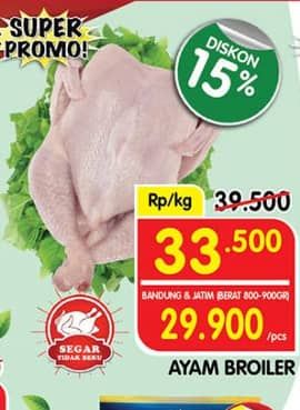 Promo Harga Ayam Broiler  - Superindo