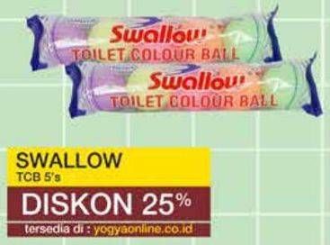 Promo Harga Swallow Naphthalene Toilet Colour Ball S-108, Toilet Colour Ball S-109, Toilet Colour Ball S-110 5 pcs - Yogya