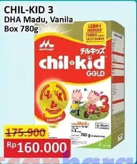 Promo Harga Morinaga Chil Kid Gold Madu, Vanila 800 gr - Alfamart