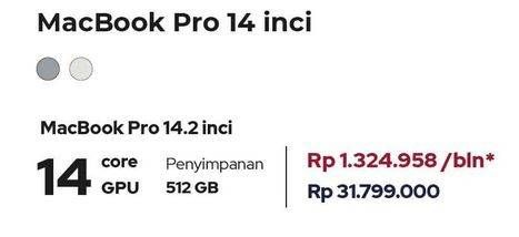 Promo Harga Apple Macbook Pro 14.2  - iBox