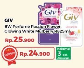 Promo Harga GIV Body Wash Passion Flowers Sweet Berry, Mulberry Collagen 850 ml - Yogya