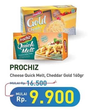 Promo Harga Prochiz Gold Cheddar/Quick Melt  - Hypermart