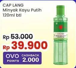 Promo Harga Cap Lang Minyak Kayu Putih 120 ml - Indomaret