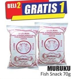 Promo Harga MURUKU Fish Snack 70 gr - Hari Hari