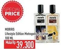 Promo Harga MORRIS Lifestyle Edition Metropolis, Creative 100 ml - Hypermart