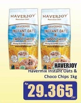Promo Harga HAVERJOY Havermix Instant Oats & Choco Chips 1000 gr - Hari Hari