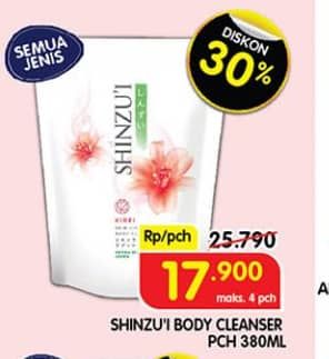 Promo Harga Shinzui Body Cleanser All Variants 420 ml - Superindo