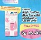Promo Harga Emina Bright Stuff Moisturizing Cream For Acne Prone Skin 20 ml - Alfamidi