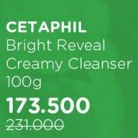 Promo Harga Cetaphil Bright Healthy Radiance Creamy Cleanser 100 gr - Watsons
