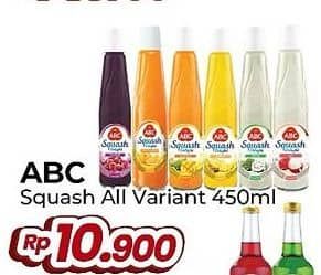 Promo Harga ABC Syrup Squash Delight All Variants 460 ml - Yogya