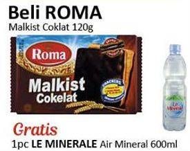 Promo Harga ROMA Malkist Cokelat 120 gr - Alfamidi