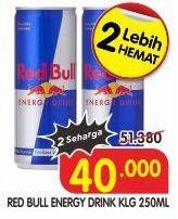 Promo Harga Red Bull Energy Drink 250 ml - Superindo