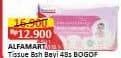 Promo Harga Alfamart Tisu Basah Bayi BOGOF 48 pcs - Alfamart