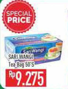 Promo Harga Sariwangi Teh Asli 50 pcs - Hypermart