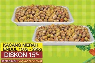 Promo Harga Kacang Merah Endul 150 gr - Yogya