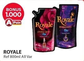 Promo Harga SO KLIN Royale Parfum Collection Purple Dawn, Hot Summer 800 ml - Alfamart