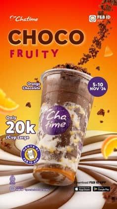 Promo Harga Choco Fruity  - Chatime