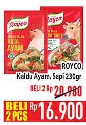 Promo Harga Royco Penyedap Rasa Sapi, Ayam 230 gr - Hypermart