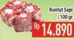 Promo Harga Oxtail Sapi per 100 gr - Hypermart