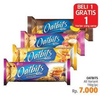 Promo Harga OATBITS Biskuit All Variants 110 gr - LotteMart
