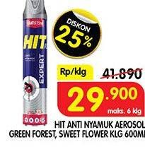 HIT Aerosol Green Forest, Sweet Flower 600 mL
