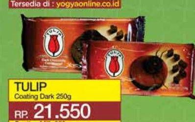 Promo Harga Tulip Coklat Compound Dark 250 gr - Yogya
