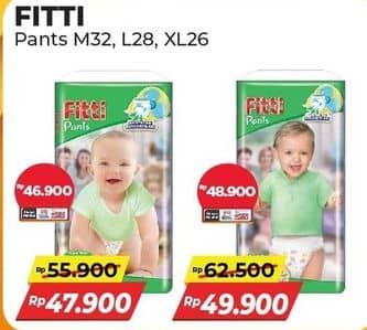 Promo Harga Fitti Pants XL26 26 pcs - Alfamart