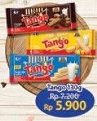 Promo Harga TANGO Long Wafer 130 gr - Alfamart