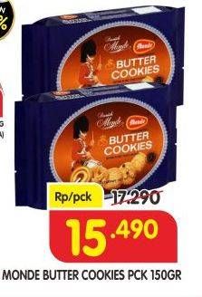 Promo Harga MONDE Butter Cookies 150 gr - Superindo