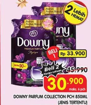Promo Harga Downy Parfum Collection 850 ml - Superindo