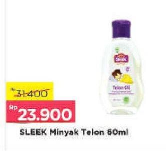 Promo Harga SLEEK Baby Telon Oil 60 ml - Alfamart