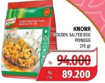 Promo Harga KNORR Golden Salted Egg Powder 270 gr - Lotte Grosir