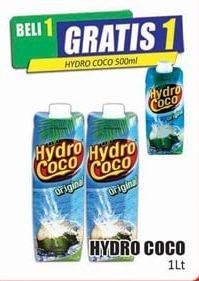 Promo Harga HYDRO COCO Minuman Kelapa Original 1 ltr - Hari Hari
