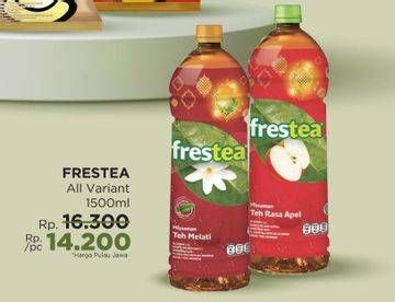 Promo Harga Frestea Minuman Teh All Variants 1500 ml - LotteMart