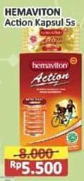 Promo Harga Hemaviton Multivitamin Action 5 pcs - Alfamart