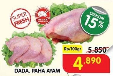 Dada, Paha Ayam