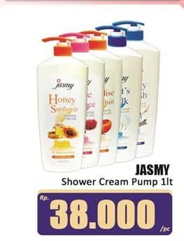 Promo Harga Jasmy Shower Cream 1000 ml - Hari Hari