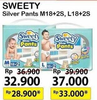 Promo Harga Sweety Silver Pants M18+2  - Alfamart