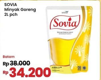 Promo Harga Sovia Minyak Goreng 2000 ml - Indomaret