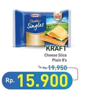 Promo Harga Kraft Singles Cheese Extra, High Calsium, Light 120 gr - Hypermart