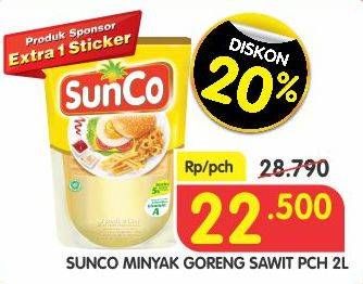 Promo Harga SUNCO Minyak Goreng 2 ltr - Superindo