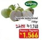 Promo Harga SUNPRIDE Jambu Crystal per 100 gr - Hypermart