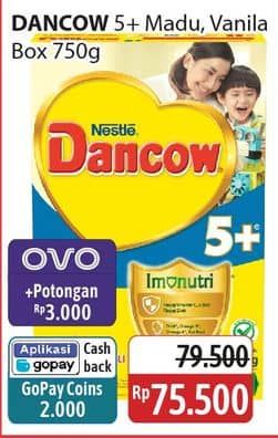 Promo Harga Dancow Nutritods 5+ Vanila, Madu 800 gr - Alfamidi