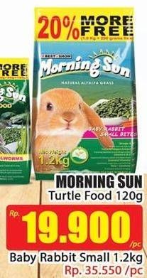 Promo Harga MORNING SUN Makanan Kelinci Small 1200 gr - Hari Hari