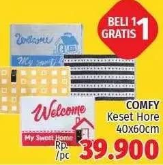 Promo Harga COMFY Keset Hore  - LotteMart
