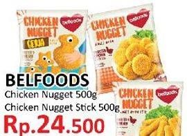 Promo Harga BELFOODS Nugget 500 gr - Yogya