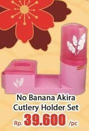 Promo Harga TECHNOPLAST No Banana Akira Cutlery Holder Set  - Hari Hari