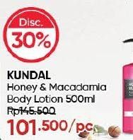 Kundal Honey & Macadamia Pure Natural Moisturizing Refreshing Body Lotion