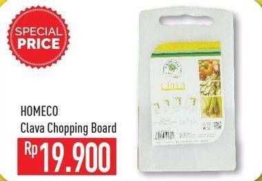 Promo Harga HOMECO Clava Chopping Board  - Hypermart